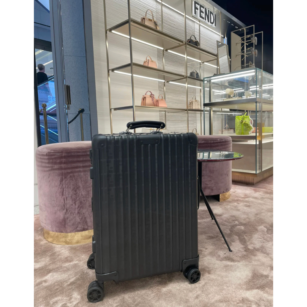 Rimowa x Fendi 21寸 聯名款 行李箱 登機箱 黑色款 7VV133AHU1F1G98