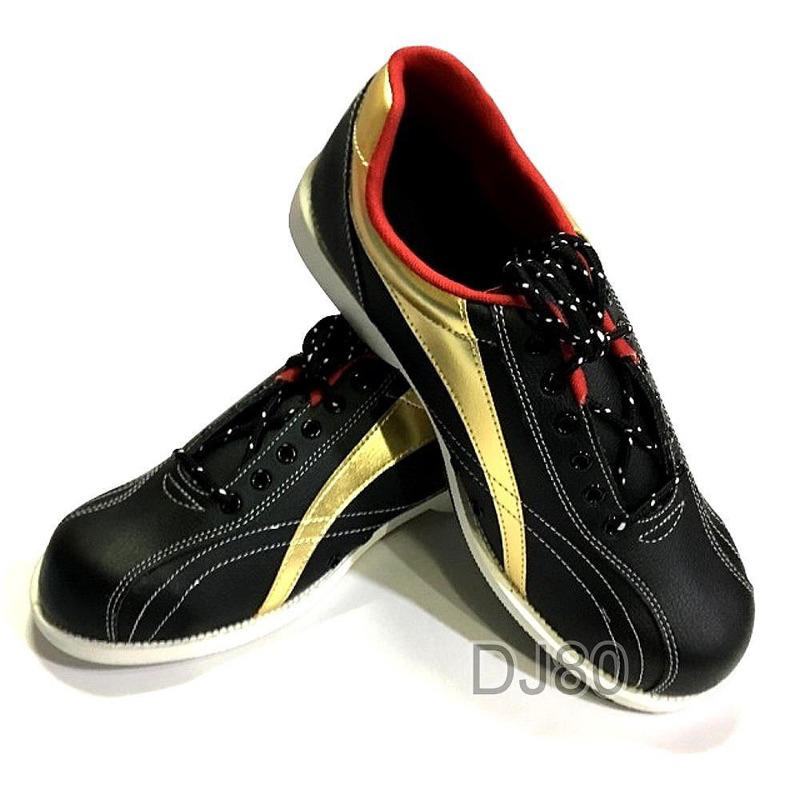 Ackino 火紅黑金版-男女用高級保齡球鞋-右手鞋(台灣製)