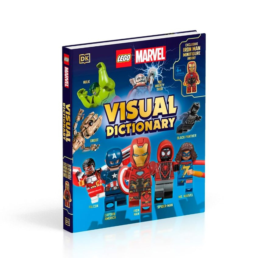 LEGO Marvel Visual Dictionary(+Minifigure)/LEGO漫威宇宙圖鑑/樂高積木＋漫威宇宙/附贈漫威角色人偶 東尼 史塔克 eslite誠品