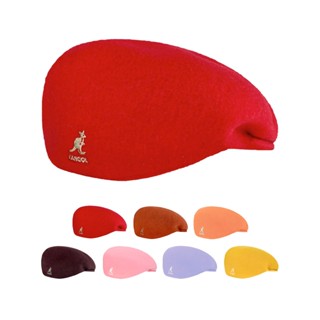 KANGOL 504 WOOL 羊毛 特殊色系 多色 鴨舌帽 小偷帽 熱賣款 必備單品 百搭帽款 袋鼠帽【TCC】