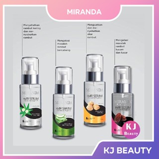 MIRANDA HAIR SERUM 100ml ALOEVERA NUT ECLP ALBA JJBA OIL