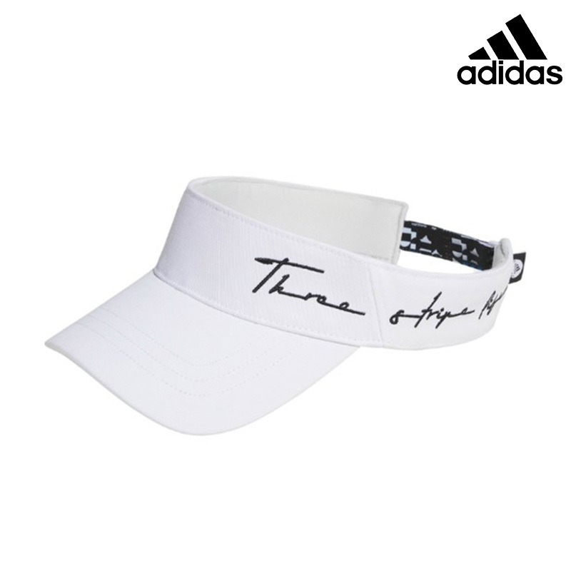 ＊立航高爾夫＊Adidas中空帽【可調節帽圍】#HA5853,白