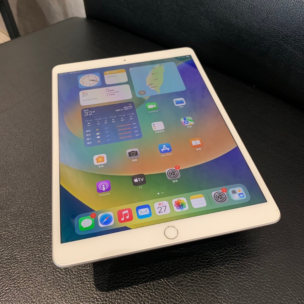 apple ipad air 3 wifi 64g 銀色 電池健康度91% ipadOS：16.6.1 A2152