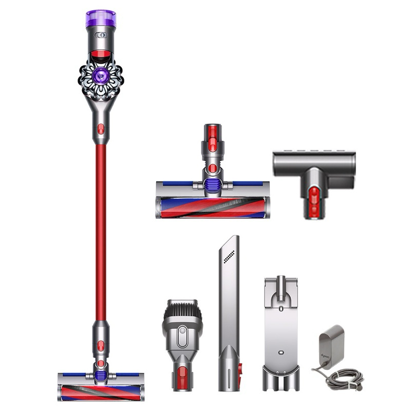 台灣公司貨 保固二年 Dyson V8 Slim Fluffy SV10K輕量無線吸塵器/除蟎器+非原廠立架