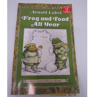 「二手書」An I Can Read 2: Frog and Toad All Year Lobel 英文讀本