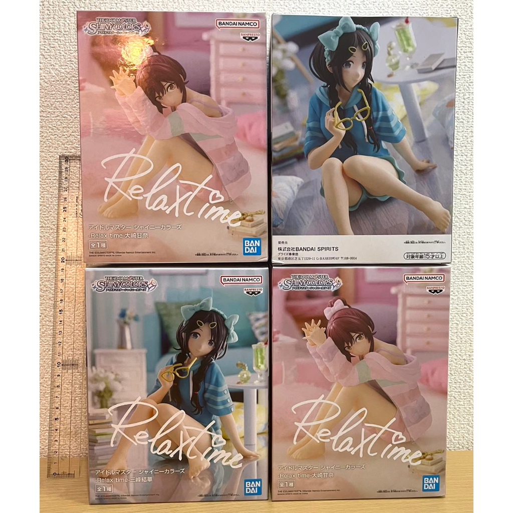 偶像大師 閃耀色彩 特價公仔！🌟 日版 Relax time 三峰結華 大崎甘奈 公仔 日本直送