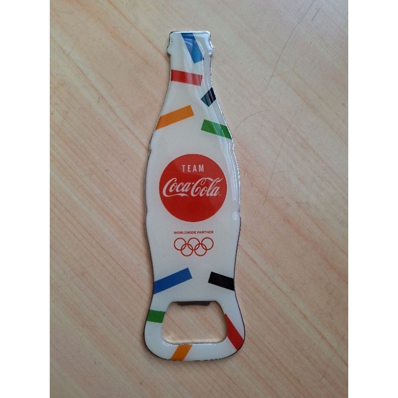 可口可樂曲線瓶奧運開瓶器