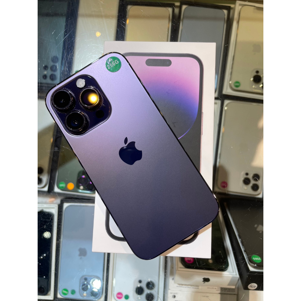 【原盒序 外觀佳】Apple iPhone 14 Pro 256GB 6.1吋  紫 現貨 有實體店面 可面交 2364
