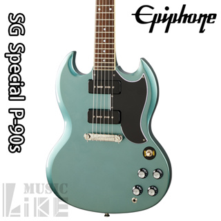 『搖滾必備』Epiphone SG Special P-90s 電吉他 Faded Pelham Blue