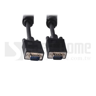 【Safehome】 全新 VGA 15PIN 公對公螢幕連接線/延長線 15M，抗噪磁環設計 CC0110