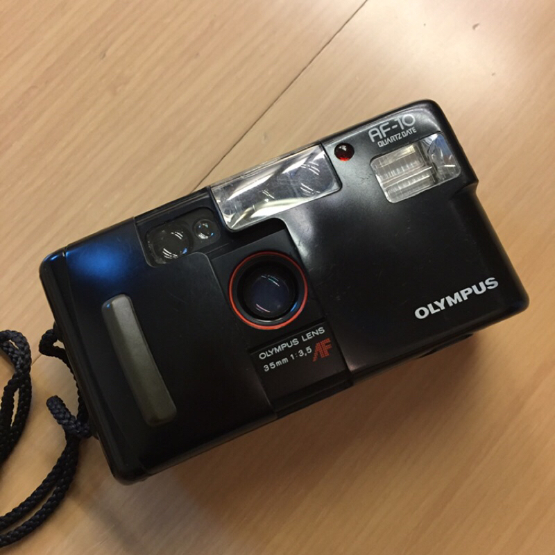 (待修品) 日本製 絕版 OLYMPUS AF-10 底片 相機 傻瓜 古董相機