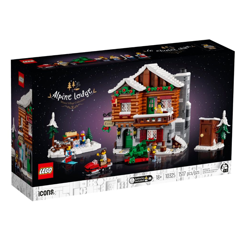 【積木樂園】樂高 LEGO 10325 聖誕節系列 阿爾卑斯山小屋