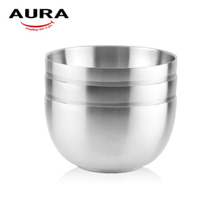 【AURA 艾樂】韓式316頂級不鏽鋼碗13CM