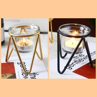 ◈光之海◈ 金屬框架燭台 金屬腳架燭台 燭台 燭杯 蠟燭