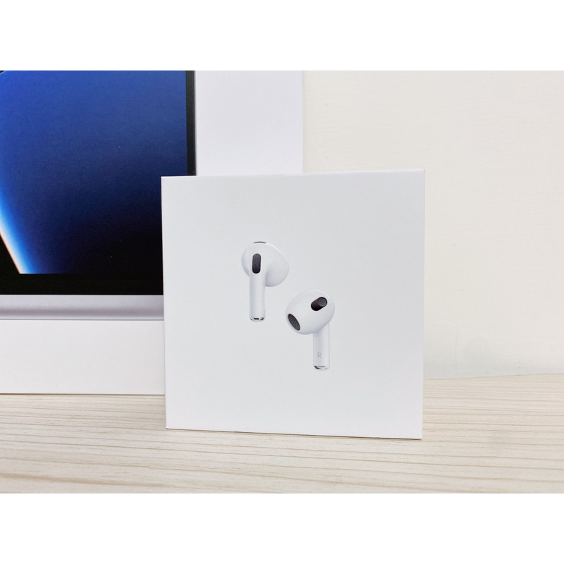Apple AirPods 3 第三代藍芽耳機 搭配Lightning充電盒 原廠公司貨 全新未拆封🔥 禮物 情人節