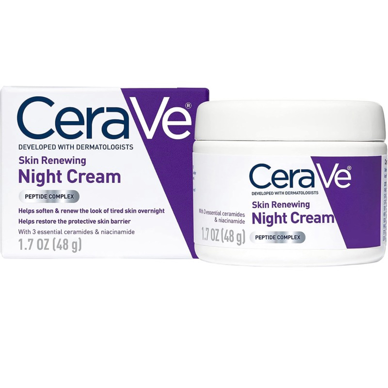 【⛄️全新現貨🇺🇸】CeraVe適樂膚 肌膚煥新晚霜 抗皺晚霜 保濕霜 Dr.Grace推薦