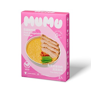 【mumu寶寶粥】田園豬肉粥 2入/盒