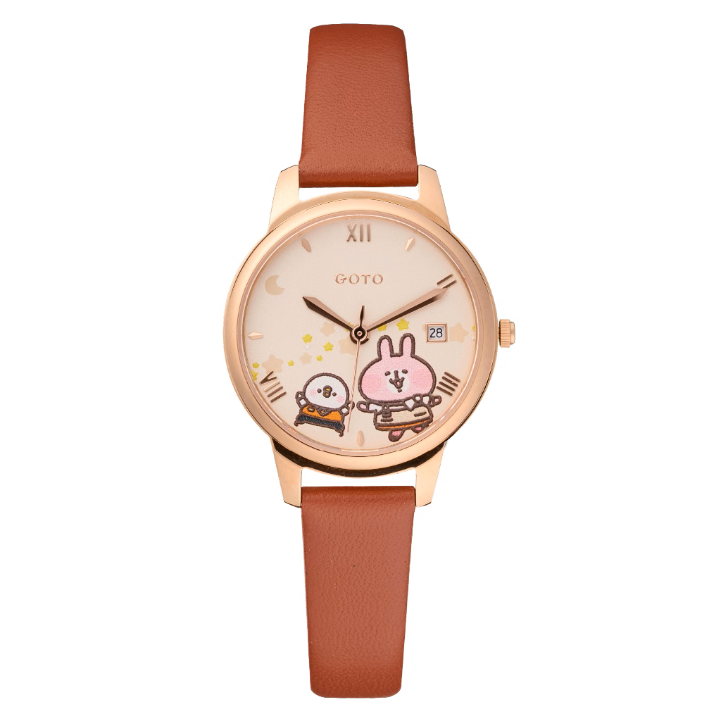 【GOTO】限量-卡娜赫拉的小動物 高鐵聯名系列 石英錶(GL3117L-4K-141)實體店面出貨