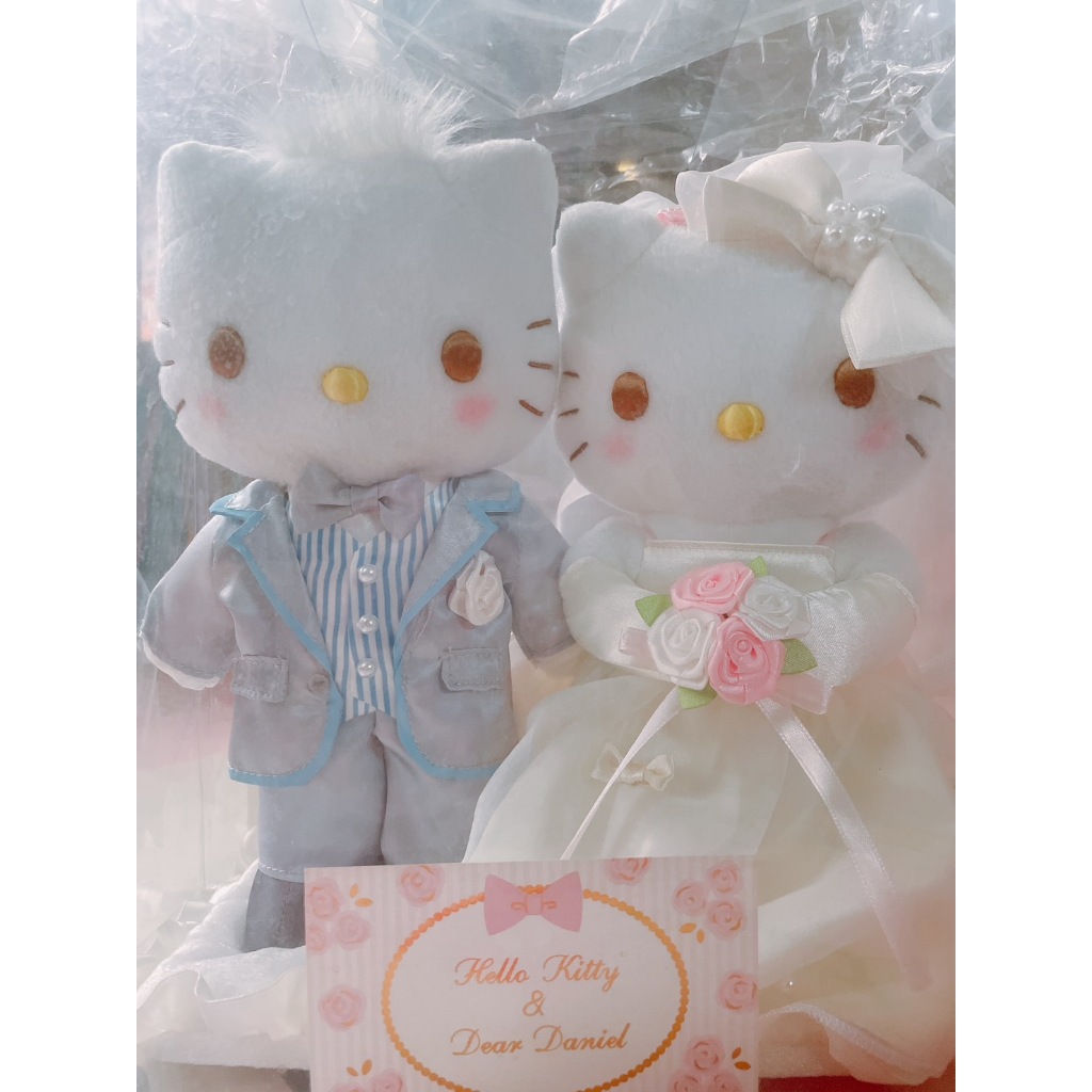 &lt;全新&gt; 大賀屋 Hello Kitty 結婚娃娃 日本製