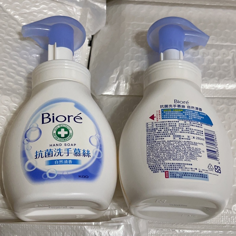 Biore 蜜妮 抗菌洗手慕絲-自然清香 280ml -好用洗手乳