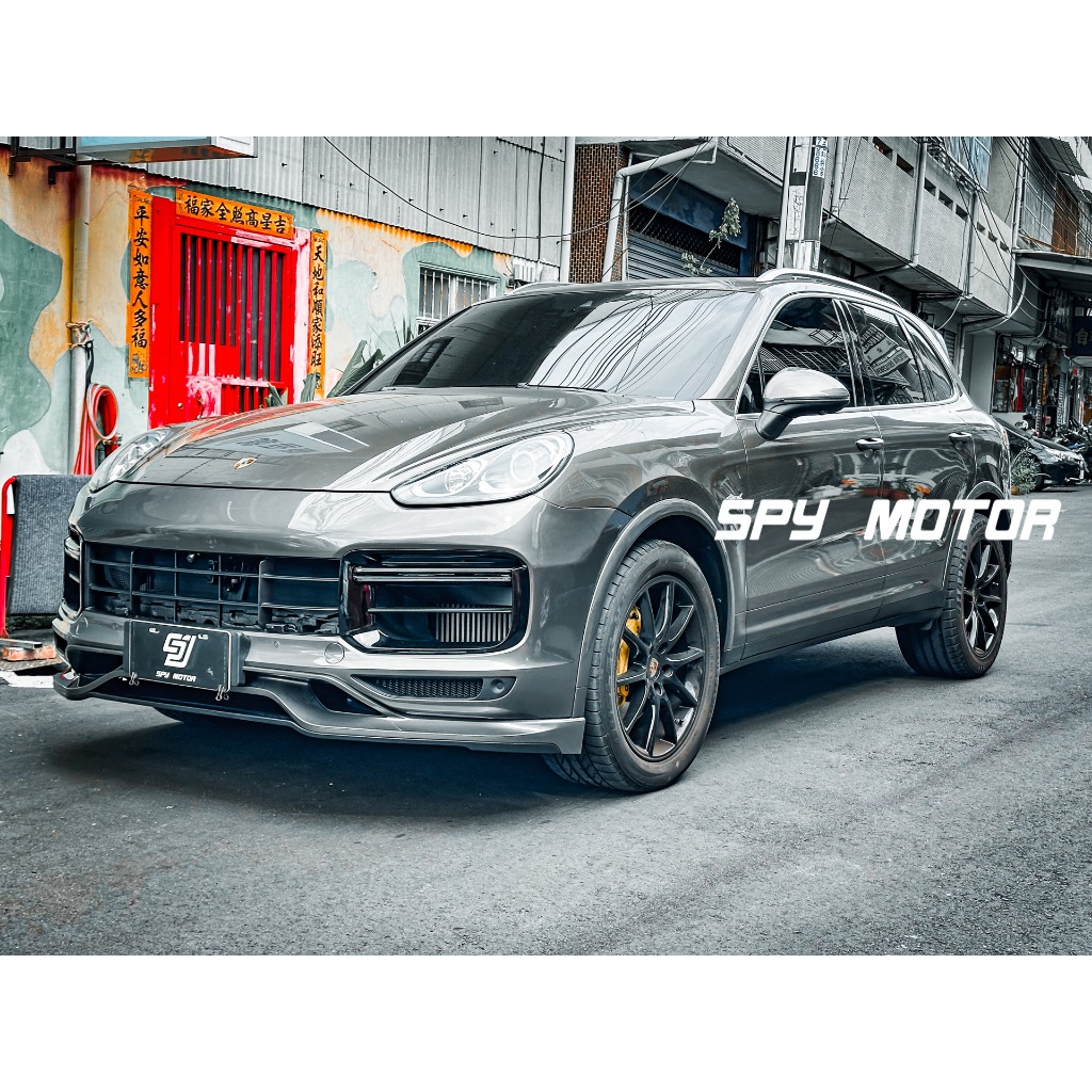 【SPY MOTOR】保時捷 Porsche Cayenne 958.2 改新款turbo前保桿 前輪弧 t款前下巴