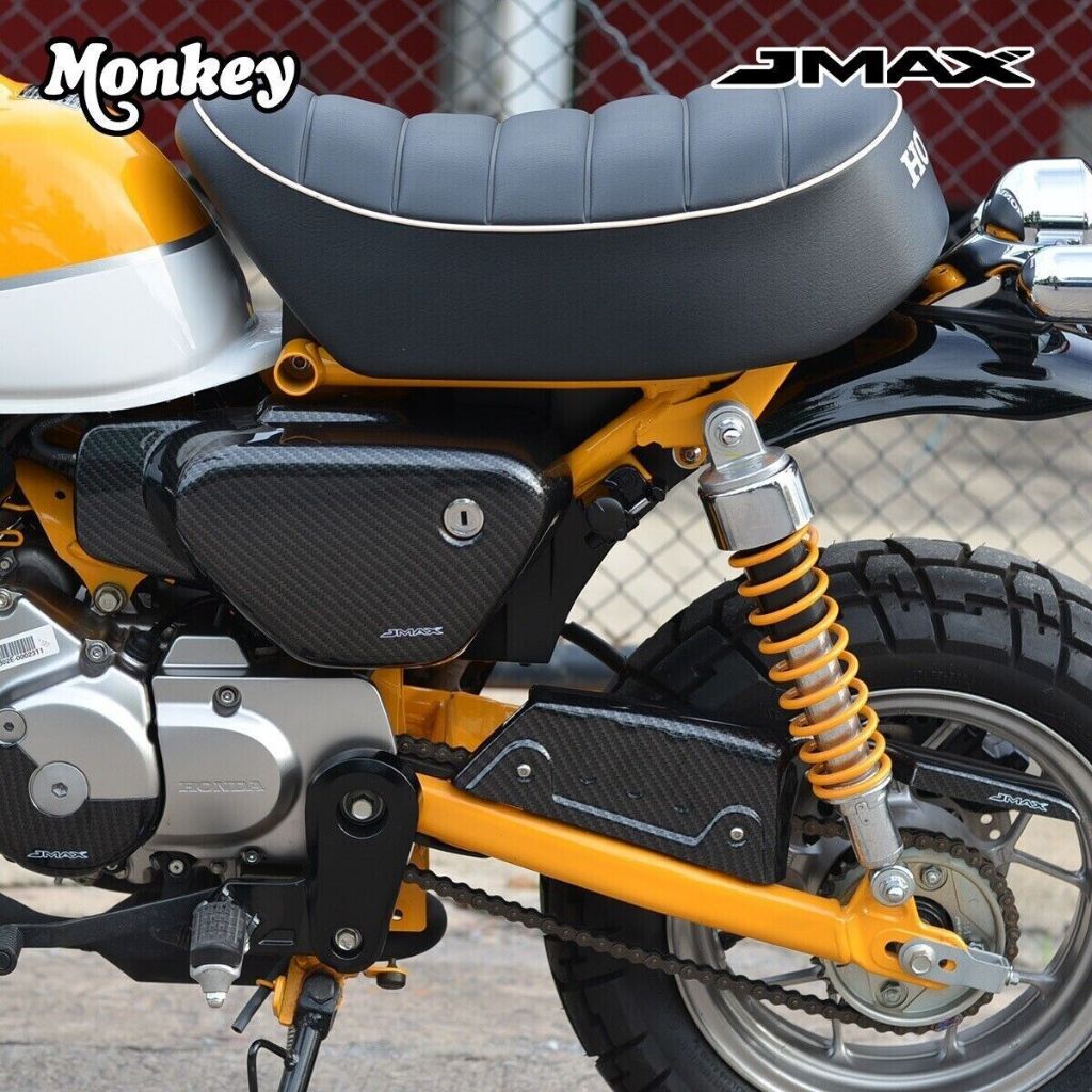 2023 Honda Monkey 125 ABS鋁合金腳踏板 適用於 本田 Monkey125改裝腳踏加大座 Monk