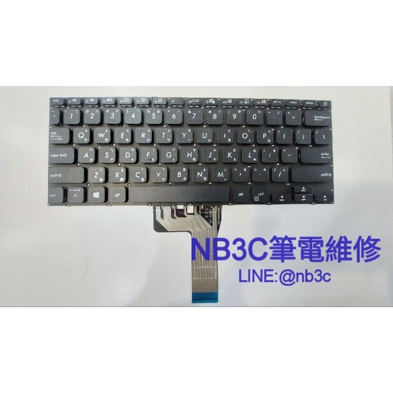【NB3C大台中筆電維修】 Asus X409M X415J X409J X409FJ 鍵盤 筆電鍵盤 中文鍵盤