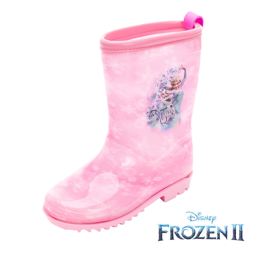 下雨不怕不怕｜迪士尼 冰雪奇緣 童鞋 雨鞋 Disney 櫻花粉/FOKL37953/K Shoe Plaza