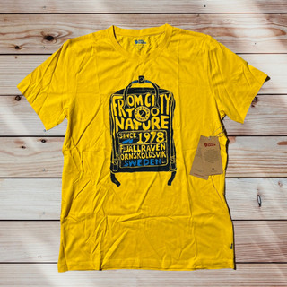 現貨 Fjallraven Kanken Tee 男款小狐狸輕便透氣Logo短袖上衣