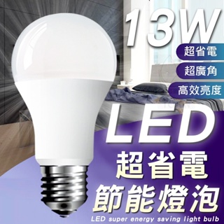 E27 LED 燈泡高亮度 護眼 省電燈泡/白光