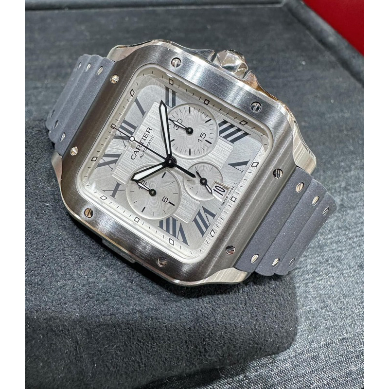 卡地亞山度士手錶型號：WSSA0017，2019年保單