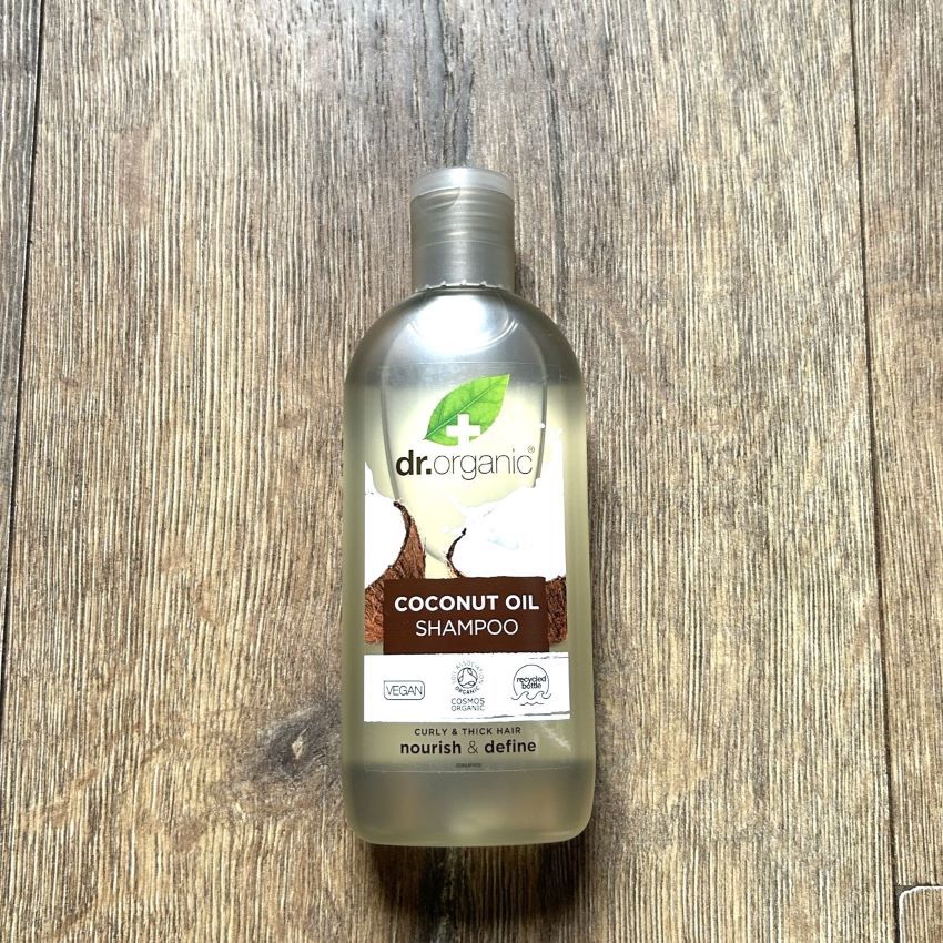 英國製 Dr. Organic Virgin Coconut Oil Shampoo 椰子洗髮水 有機新品