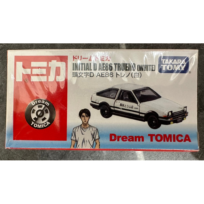 TOMICA 多美 無編號 頭文字D INITIAL D TOYOTA AE86 86 TRUENO 白蓋 模型車 模型
