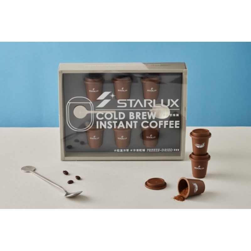 限量現貨🛫星宇航空凍乾冷萃咖啡禮盒高級棕迷你咖啡含特製攪拌棒