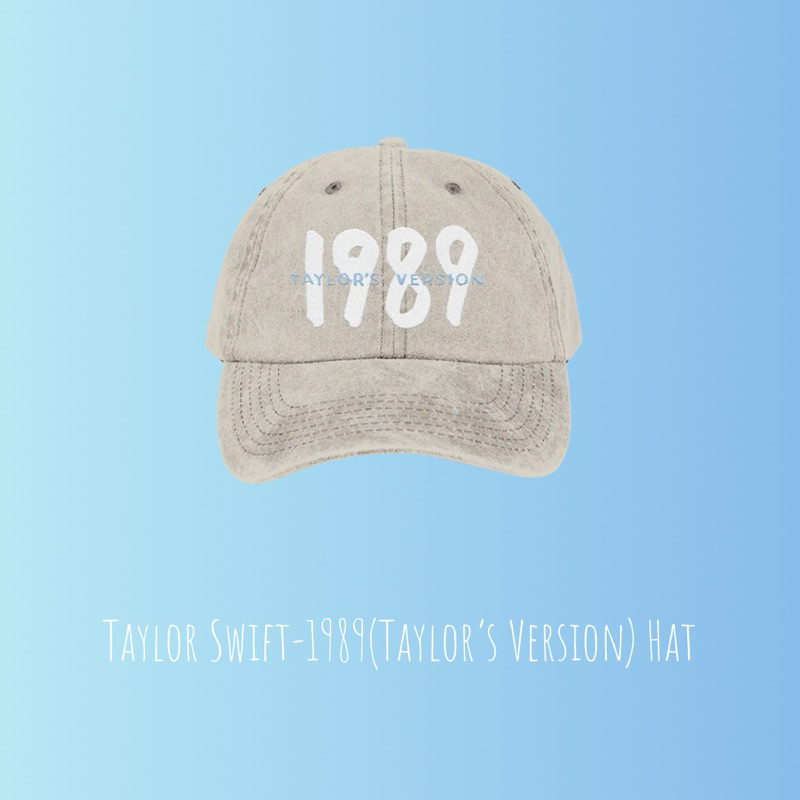 DR美國🇺🇸泰勒絲Taylor Swift-1989(Taylor’s Version)灰褐色帽子