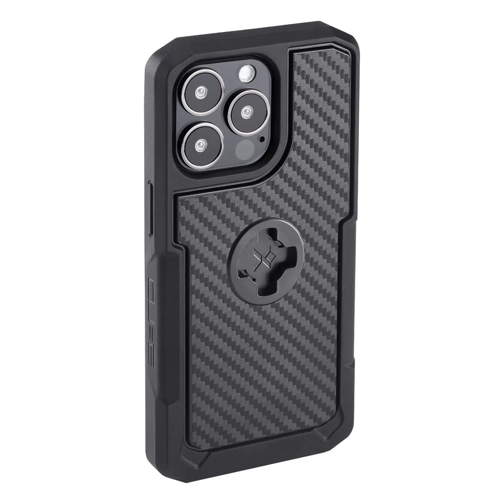 【德國Louis】X-Guard iPhone 14 Pro Max 軍規風格保護殼 蘋果手機殼碳纖維黑30142932