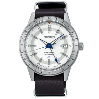 聊聊甜甜價◆SEIKO 精工 PRESAGE 製錶110週年 GMT機械腕錶 4R34-00E0J/SSK015J1