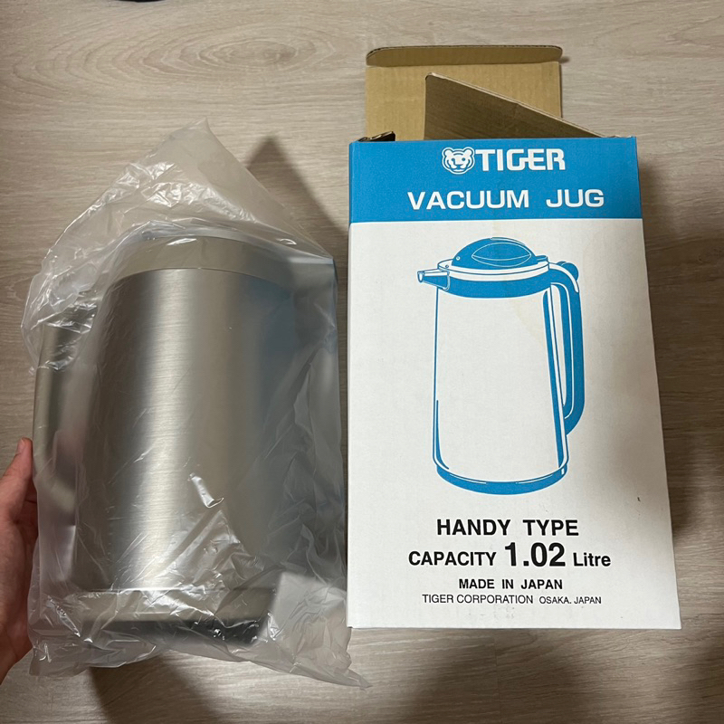 TIGER虎牌_日本製 提倒式玻璃內膽保溫壺1.0L (PRT-S100)
