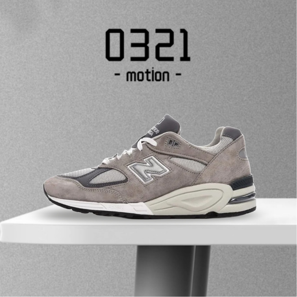 NEW BALANCE 990 V2 元祖灰 灰色 麂皮 跑步鞋 情侶款 M990GR2