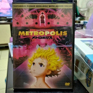 正版DVD-動畫【大都會 雙碟 共2片 Metropolis 】-手塚治虫原作 大友克洋改編*日英語發音(直購價)