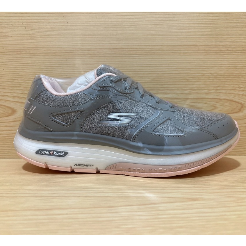 【MAZGO】SKECHERS WORKOUT WALKER 女慢跑鞋 運動鞋  健走 寬楦 124930WGYPK