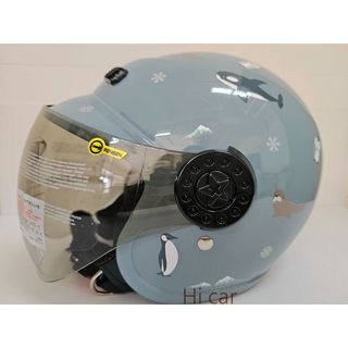 <Hi car>THH FH220 220Y 北極圈小夥伴 附抗UV鏡片 兒童安全帽 童帽 安全帽 兒童