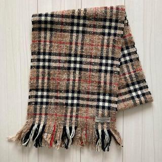 Burberry London 羊毛圍巾 - 經典nova check - 近全新