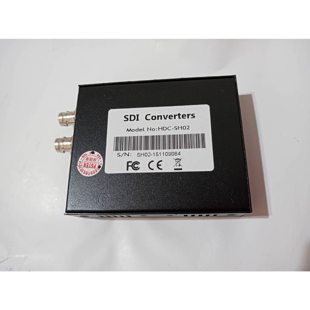 PSTEK  SDI TO HDMI  轉接器 (型號: HDC-SH02 ) (二手9.5成新)