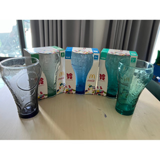 可口可樂杯 麥當勞 奧運紀念杯 玻璃杯 5個220