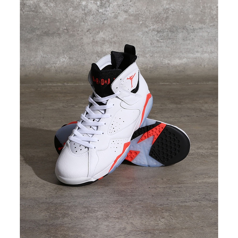 NIKE AIR JORDAN 7 RETRO 白 紅 AJ7 籃球 休閒 CU9307-160 男鞋