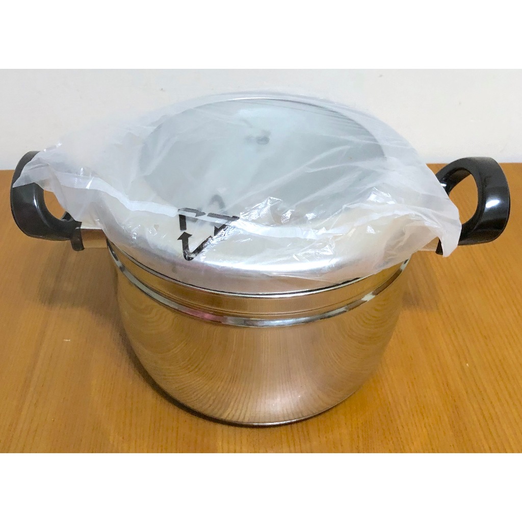 鍋寶 CookPower 不鏽鋼蒸煮鍋 雙耳  5L 雙耳蒸煮鍋 鍋具 原價1480元