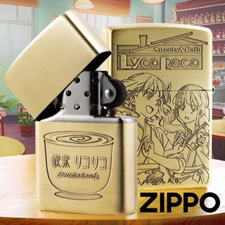 ZIPPO 莉可麗絲：Sweets & Café防風打火機 ZA-6-A22 聯名 終身保固 官方旗艦店