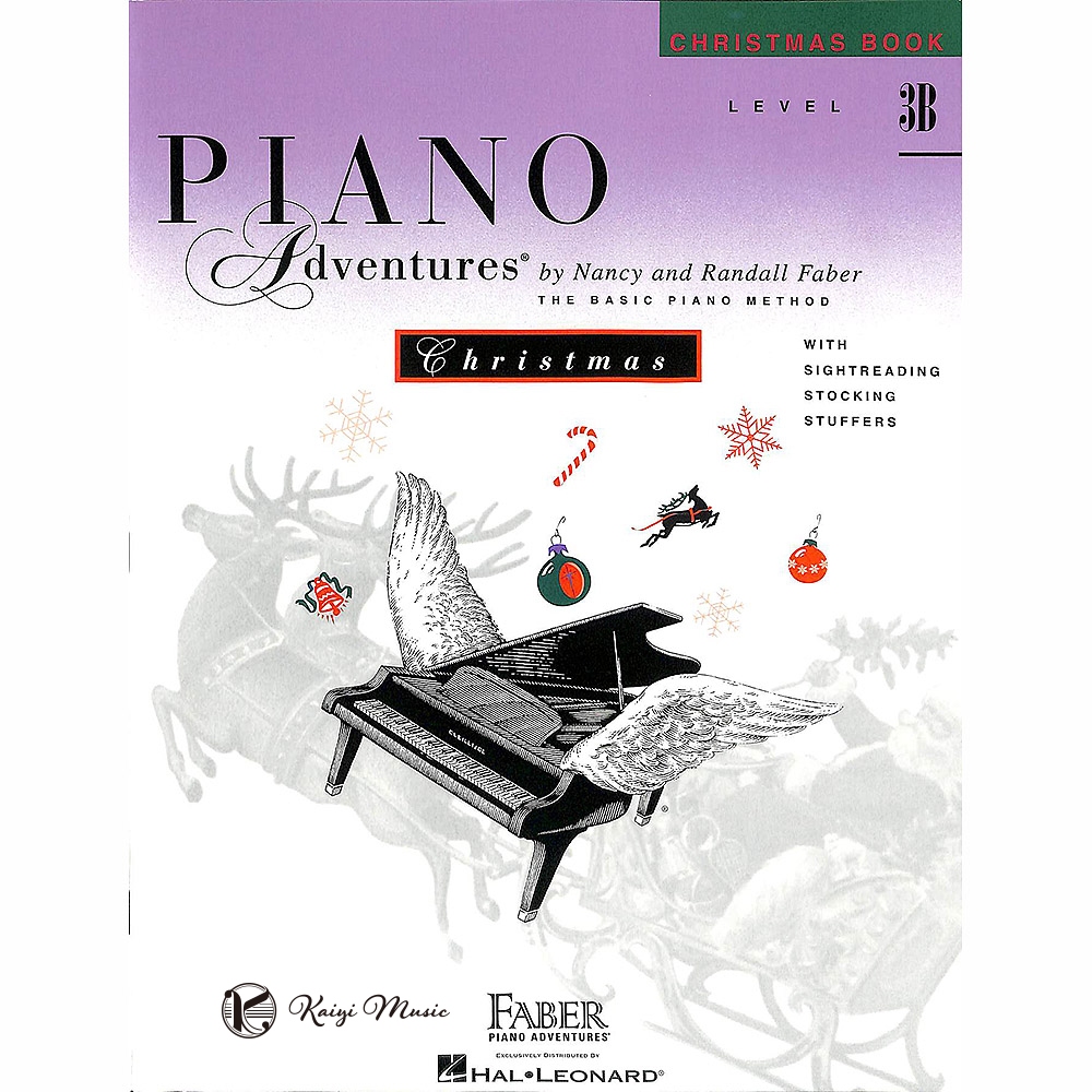 【凱翊︱HL】芬貝爾聖誕鋼琴樂譜3B Faber Piano Christmas book level 3B