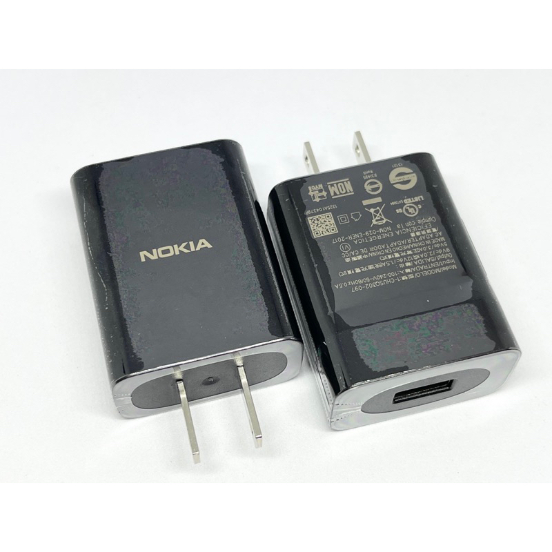 現貨 99免運 諾基亞 Nokia QC3.0 18W 快充頭 充電器 裸裝 旅充 USB充電頭 豆腐頭 9V 2A